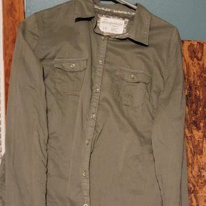 Aeropostale Button Down Sheer